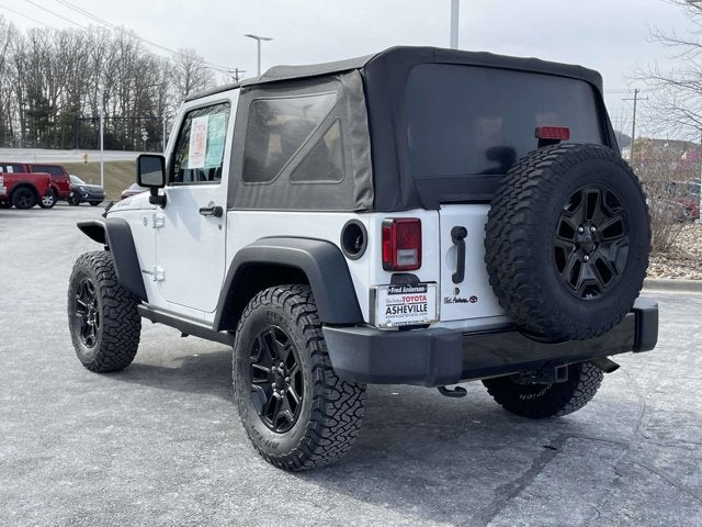 2016 Jeep Wrangler Willys Wheeler