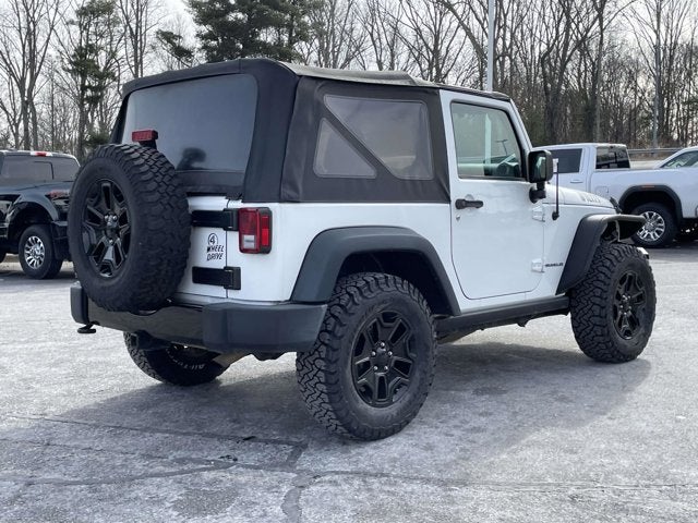 2016 Jeep Wrangler Willys Wheeler