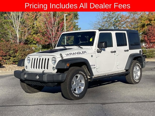 2018 Jeep Wrangler JK Unlimited Sport