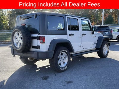 2018 Jeep Wrangler JK Unlimited Sport