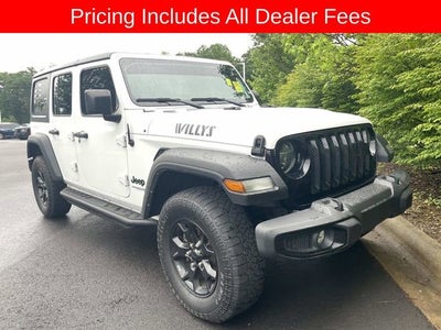 2021 Jeep Wrangler Unlimited Willys
