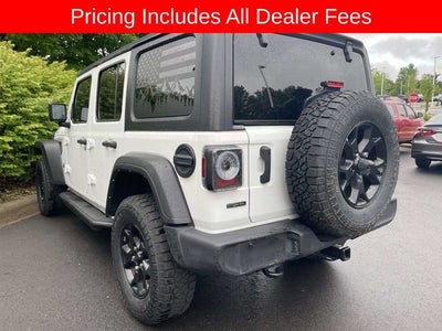 2021 Jeep Wrangler Unlimited Willys
