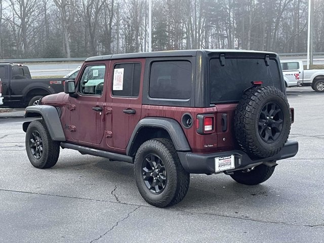 2021 Jeep Wrangler Unlimited Willys