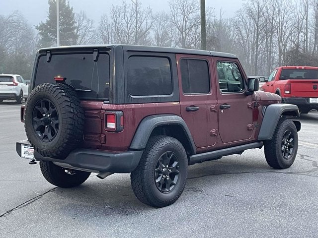 2021 Jeep Wrangler Unlimited Willys