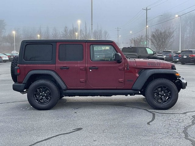 2021 Jeep Wrangler Unlimited Willys