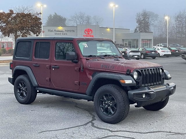 2021 Jeep Wrangler Unlimited Willys