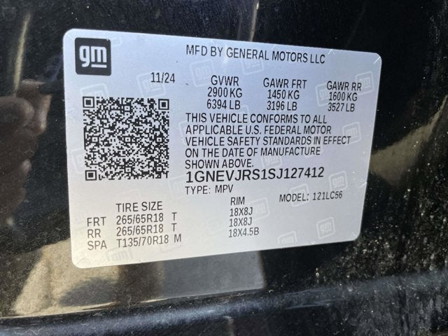 2025 Chevrolet Traverse Z71