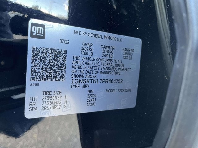 2023 Chevrolet Tahoe High Country