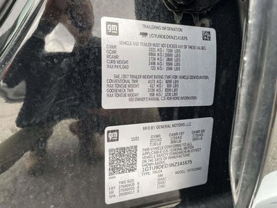 2022 GMC Sierra 1500 Limited SLT