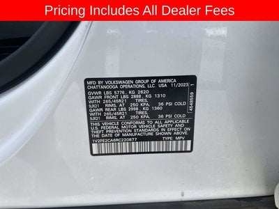 2024 Volkswagen Atlas Cross Sport 2.0T SEL Premium R-Line