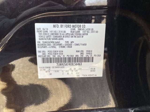 2014 Lincoln MKT EcoBoost