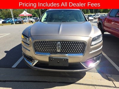 2019 Lincoln Nautilus Standard