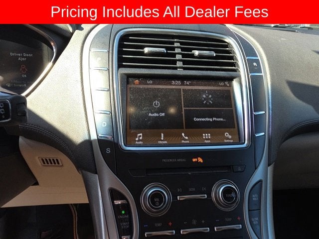 2019 Lincoln Nautilus Standard