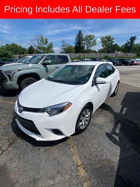2015 Toyota Corolla LE