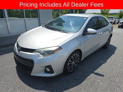 2014 Toyota Corolla S Plus