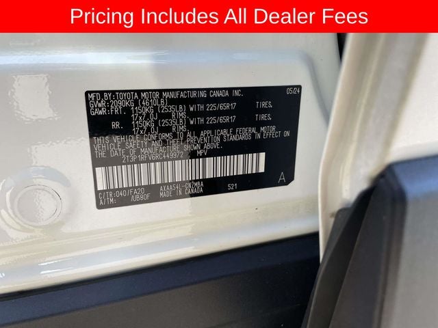 2024 Toyota RAV4 XLE