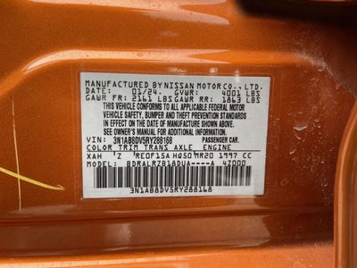 2024 Nissan Sentra SR