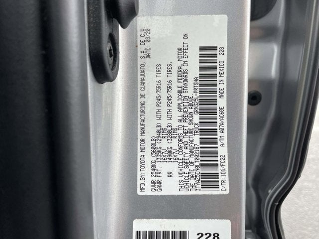 2020 Toyota Tacoma SR5