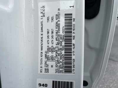 2025 Toyota TACOMA SR SR