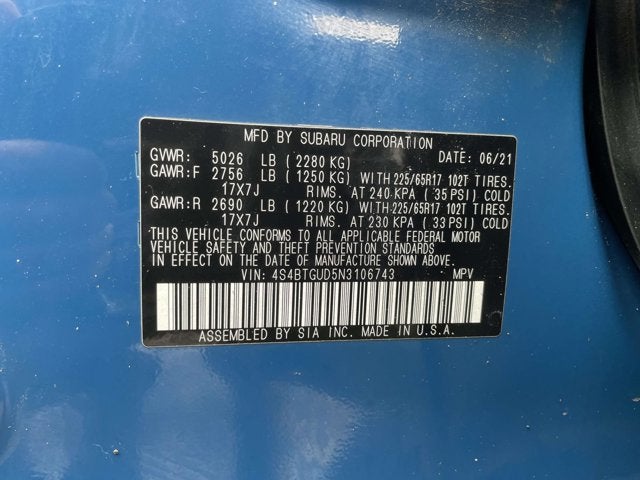 2022 Subaru Outback Wilderness