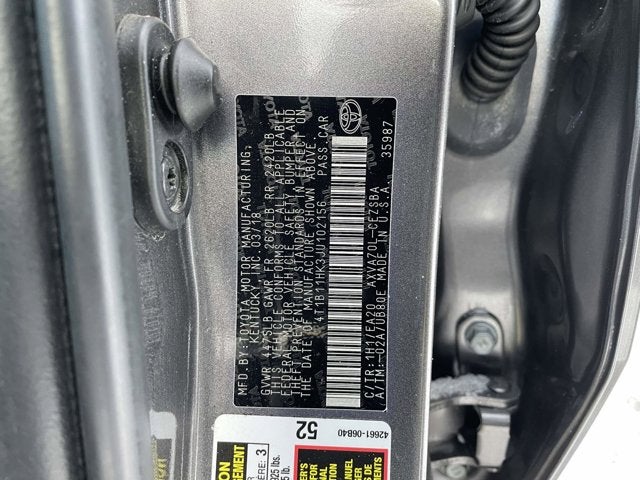 2018 Toyota Camry SE