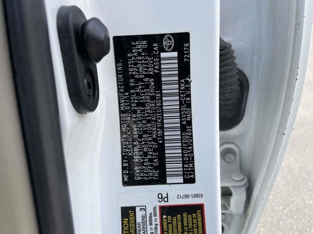 2014 Toyota Camry LE