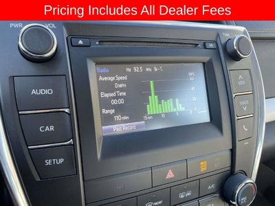 2015 Toyota CAMRY SE