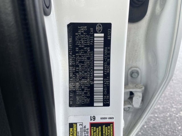 2025 Toyota Camry LE