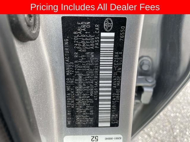 2024 Toyota Camry SE