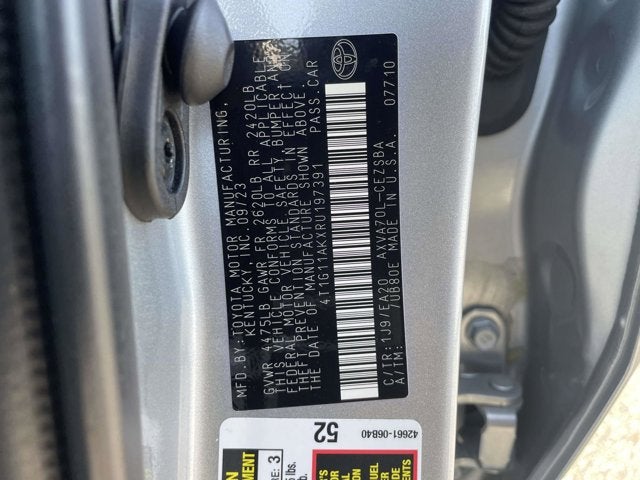 2024 Toyota CAMRY SE