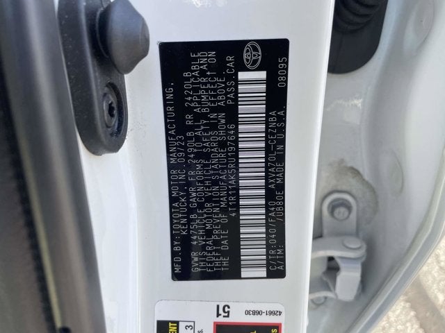 2024 Toyota CAMRY LE