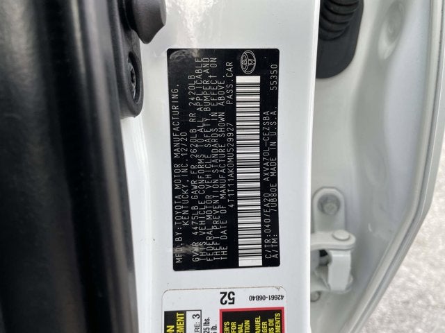 2021 Toyota Camry SE