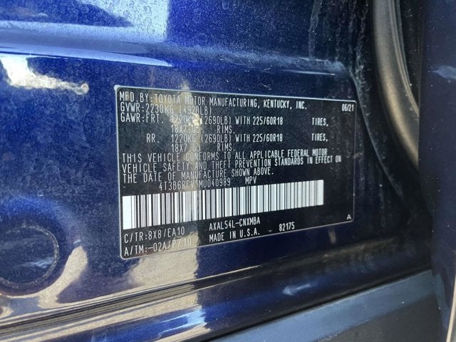 2021 Toyota RAV4 Hybrid XLE Premium