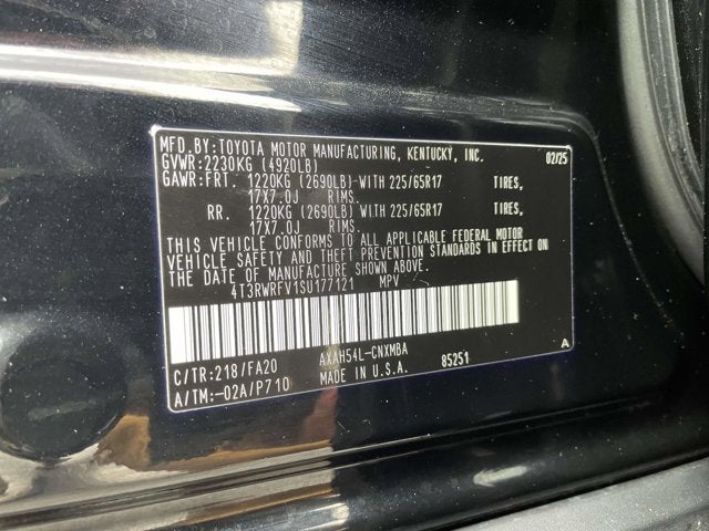 2025 Toyota RAV4 Hybrid XLE