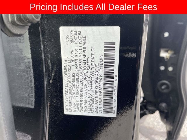 2024 Honda Odyssey Touring