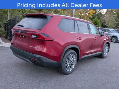 2026 Toyota Grand Highlander Platinum