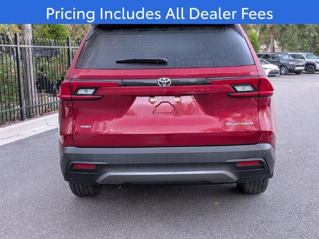 2026 Toyota Grand Highlander Platinum