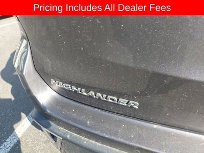 2018 Toyota Highlander Limited Platinum