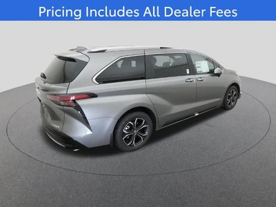 2026 Toyota Sienna Platinum 7 Passenger