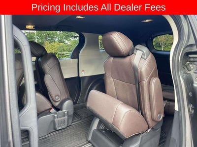 2023 Toyota Sienna Platinum 7 Passenger