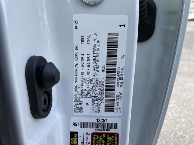 2025 Toyota Tundra SR5