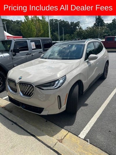 2025 BMW X3 30 xDrive