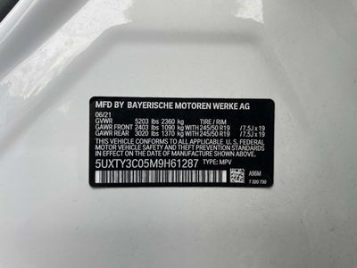 2021 BMW X3 sDrive30i