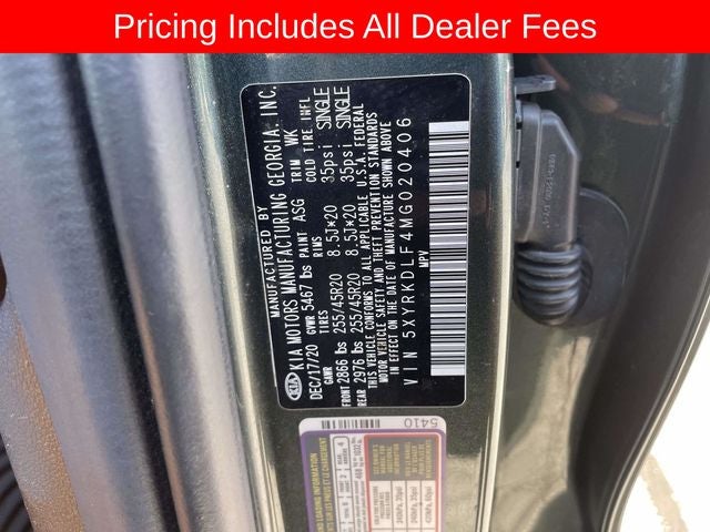 2021 Kia Sorento SX Prestige X-Line