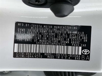 2017 Toyota Corolla L