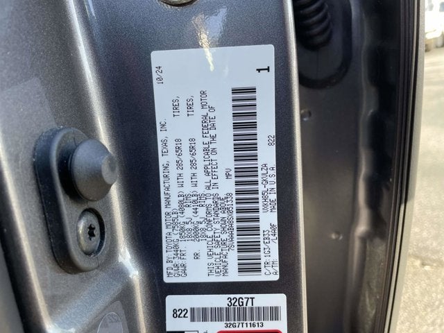 2025 Toyota SEQUOIA 4WD TRD Pro