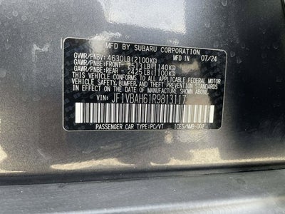 2024 Subaru WRX Premium