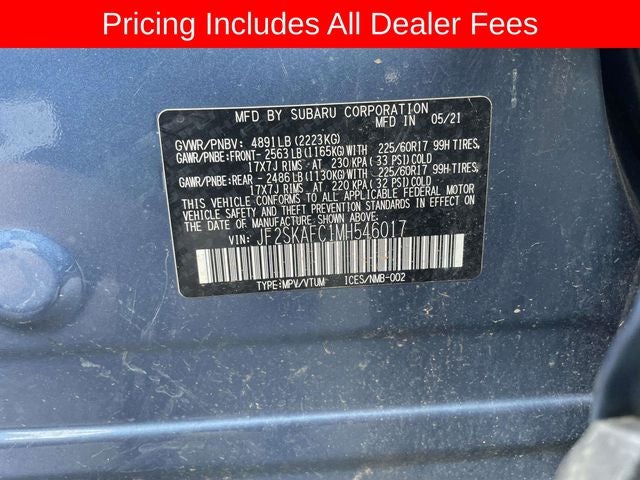 2021 Subaru Forester Premium