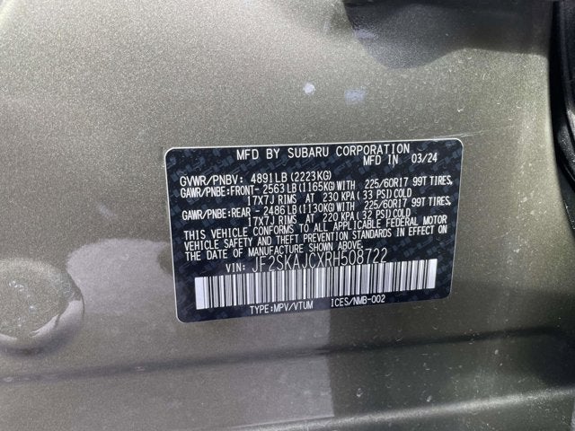 2024 Subaru Forester Wilderness