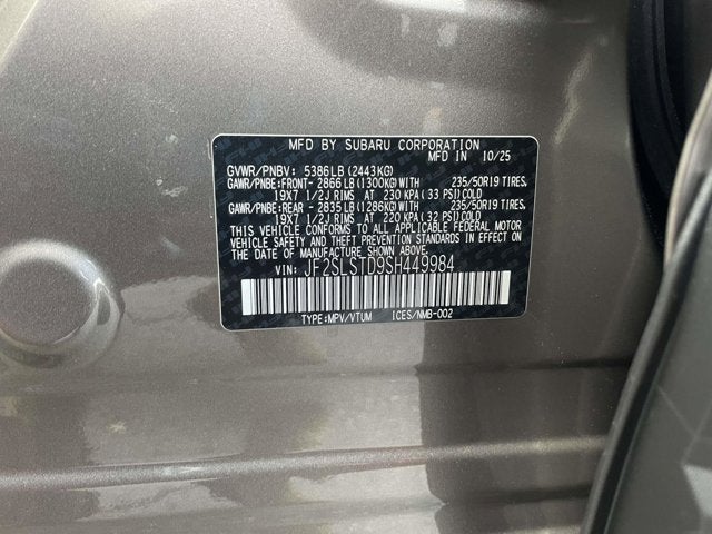 2025 Subaru Forester Hybrid Touring